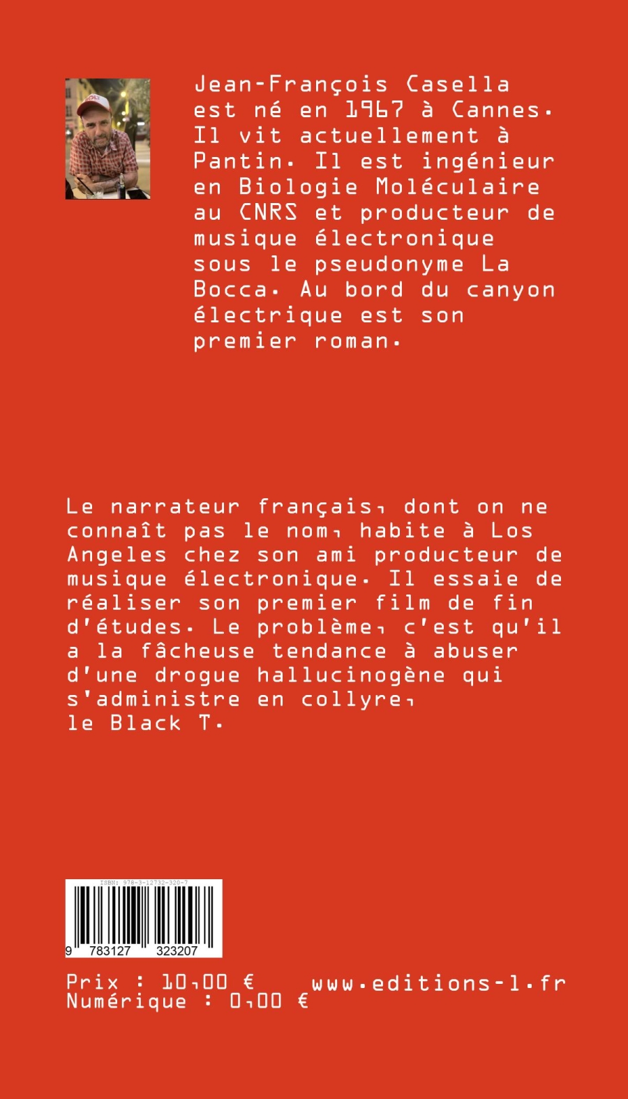 Verso couverture Au bord du canyon électrique