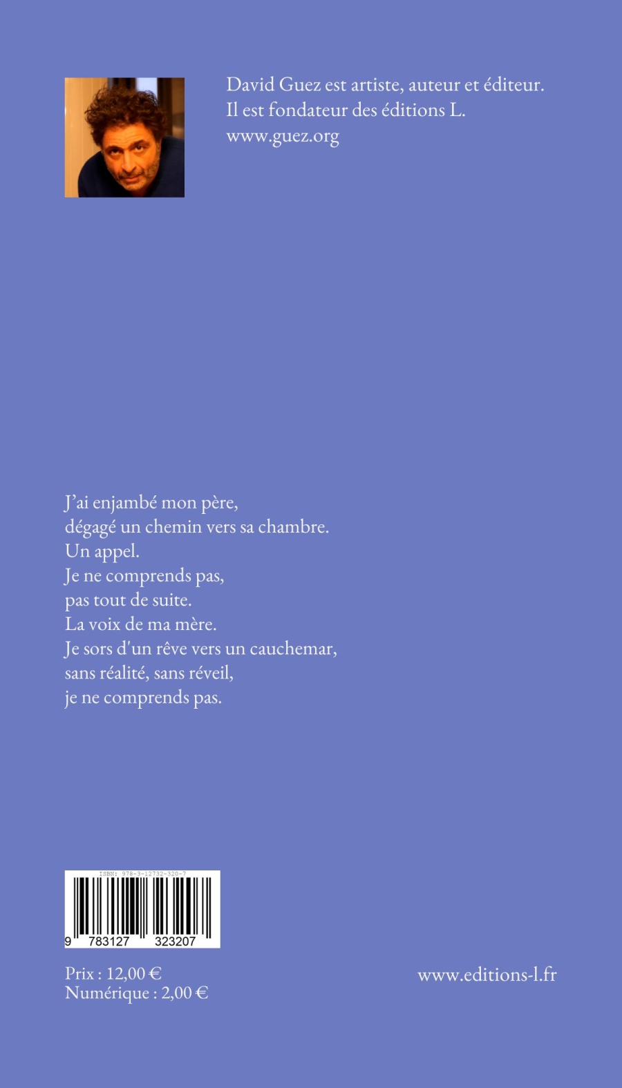 Verso couverture Espèce