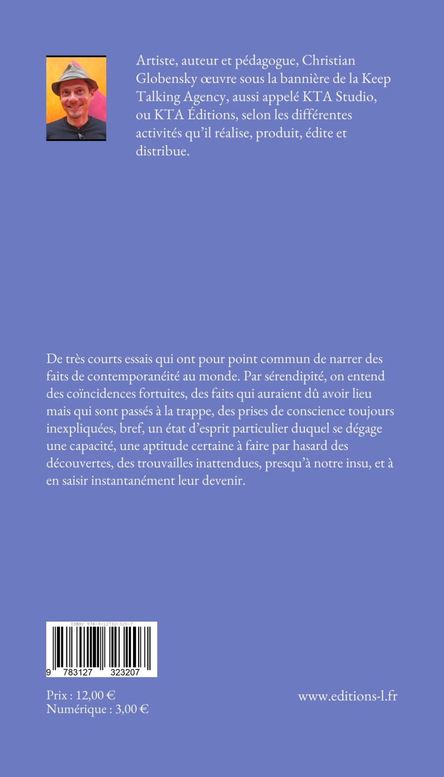 Verso couverture Sérendipité